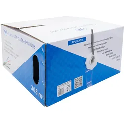 PNI UTP CAT6 U06-Kabel mit 4 verdrillten Adernpaaren 0,50 mm CCA, für Internet- und Überwachungssyst (Kabel), Netzwerkkamera Zubehör