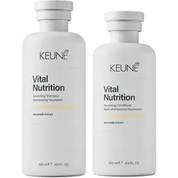 550ml KEUNE Vital Nutrition Vital Nutrition Nourishing Set (Shampoo 300ml + Conditioner 250ml)