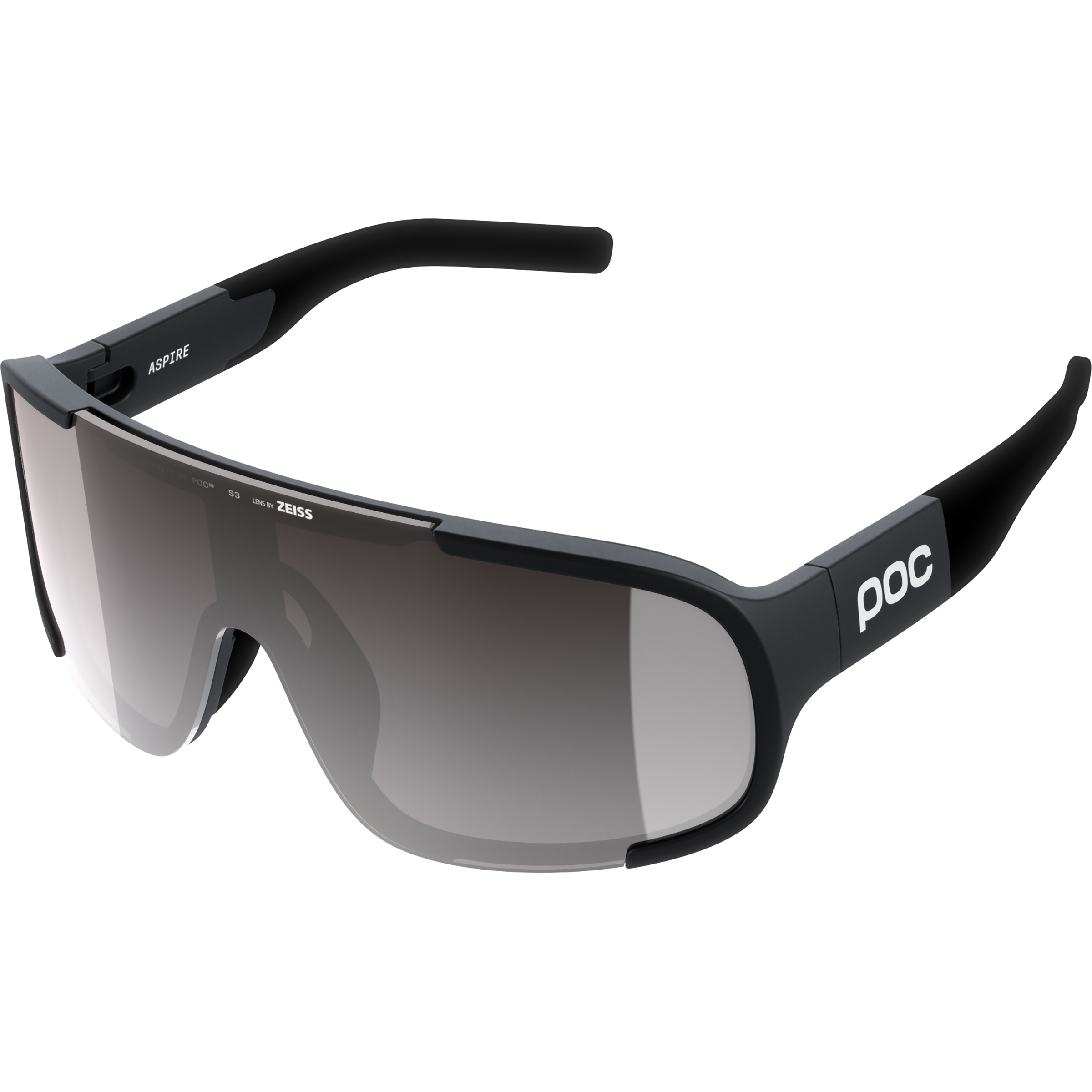 POC Aspire Sportbrille Sportbrillen & Sportsonnenbrillen schwarz Mountainbike | Rennrad