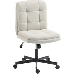 BÜROSTUHL Polyester Hellgrau