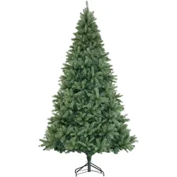 tectake Künstlicher Weihnachtsbaum Prancer, Spritzgussnadeln  Grün