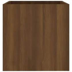 Helloshop26 - Hochbeet für Pflanzen Blumen Terrasse Garten 40 x 40 x 40 cm Holzwerkstoff braun 02_0037552