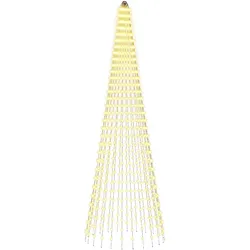 vidaXL Weihnachtsbaumbeleuchtung mit 24 LEDs 744 LEDs Warmes Weiß 42053545