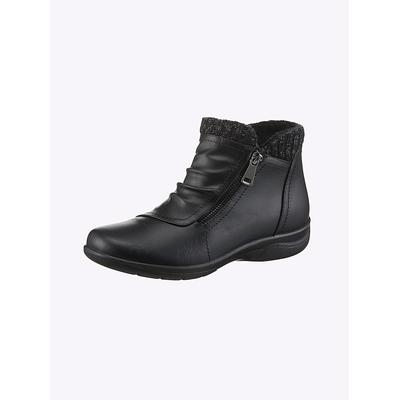 Stiefelette CASUAL LOOKS, Damen, Gr. 38, schwarz, Lederimitat, Schuhe Stiefelette