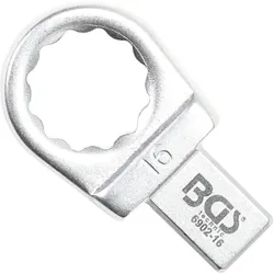 BGS 6902-16 Einsteck-Ringschlüssel 16mm für Aufnahme 9 x 12mm