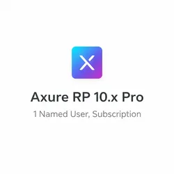 Axure RP 10.x Pro, 1 Named User, Subscription
