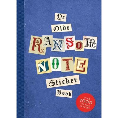 Ye Olde Ransom Note Sticker Book, Taschenbuch von Luke Herriott, Thames & Hudson, 978-1-83776-088-6