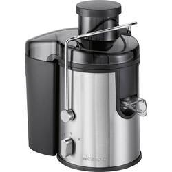 Clatronic Entsafter AE3666 400 W Schwarz, Edelstahl direkter Saftauslauf 263804