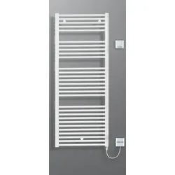 BEMM Elektro-Badheizkörper BMS E, Serie BMS-E, vorbereitet für reinelektrischen Betrieb, Graphitmetallic, 1.800 x 300 x 750 mm, wendbar, Frostschutz bis -15 °C