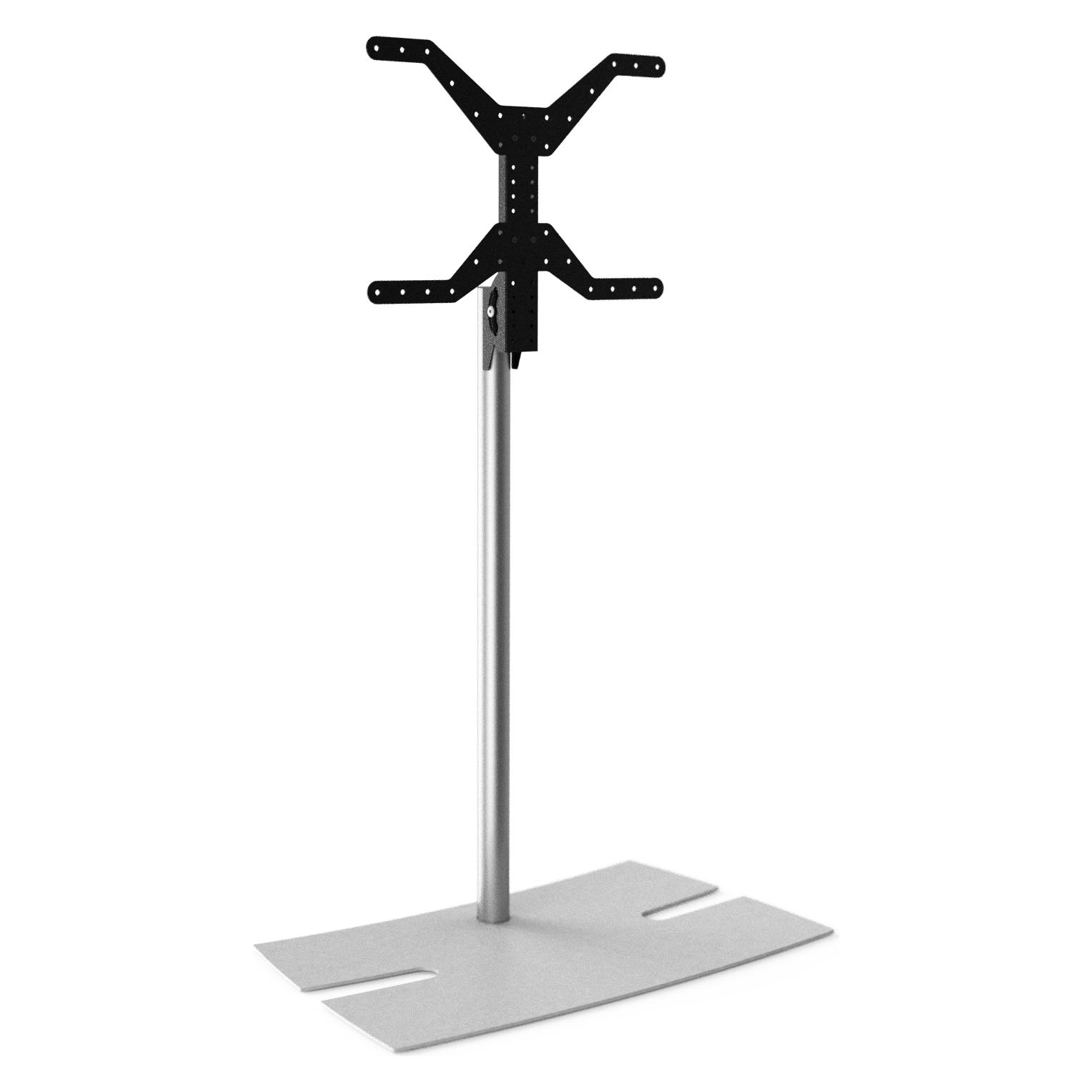 Erard LUX-UP T 1560XL TV Ständer 40-85 Zoll, weiss (50 kg, 40" - 85") (038353)