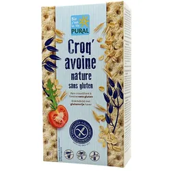 Croq'Hafer Natur glutenfrei Knäcke