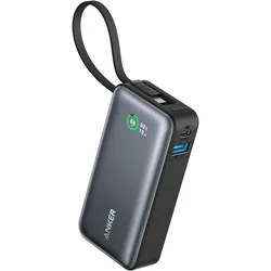 Anker Nano (10000 mAh, 30 W, 37 Wh), Powerbank, Schwarz
