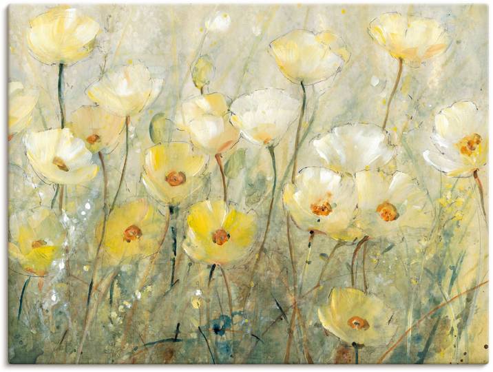 Wandbild ARTLAND Sommer in voller Blüte II , gelb (farbe bild(er): gelb), B:40cm H:30cm, Bilder, Wandbild, als Leinwandbild, Poster in verschied. Grössen