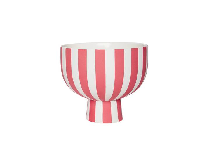 OYOY - Toppu Schale, Ø 15 x H 13 cm, cherry red
