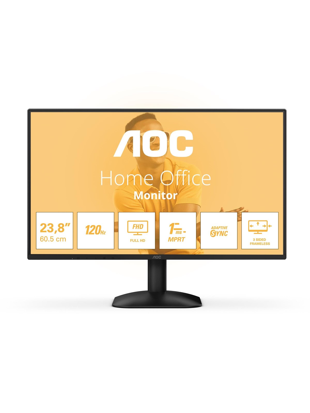 24" AOC 24B31H - 1920x1080 (FHD) - 120Hz - IPS