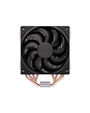 ENDORFY Fera 5 Dual Fan Prozessor-Luftkühler für: LGA775 AM2+ LGA1366 AM3+ FM1 FM2+ LGA2011-3 LGA2011 Square ILM AM4 LGA2066 LGA1200 LGA1700 AM5 LGA115x Socket 120 mm Schwarz (EY3A006)