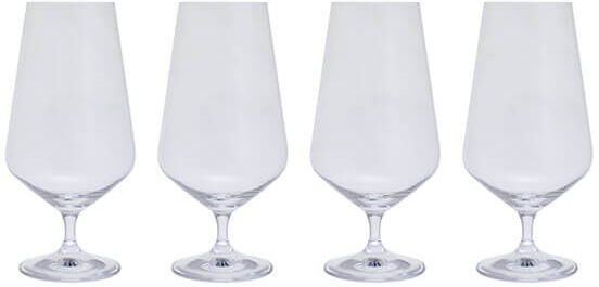 Dartington Cheers! Set Of 4 Stemmed Beer Glasses