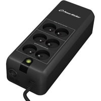 PowerWalker VFD 600 APFC FR, USV schwarz, Outlet: 6x Type E (French)