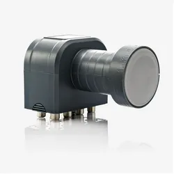 Fuba DEK 818 Octo-LNB Mobilfunkabschirmung 40mm Feed (40mm), LNB, Schwarz