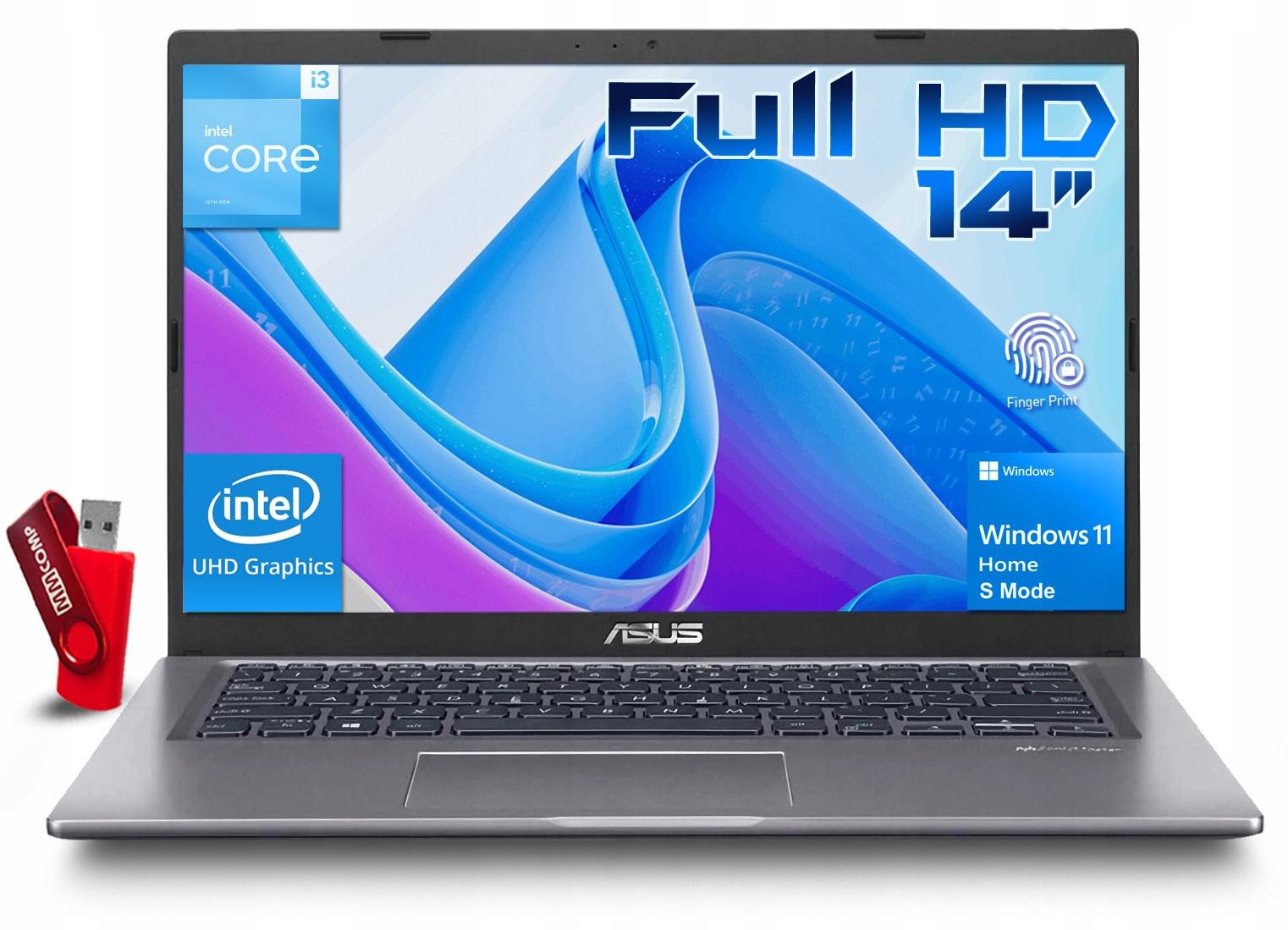 ASUS Vivobook 14 F415EA Intel Core i3-1115G4 4GB 128GB SSD FHD IPS Win11