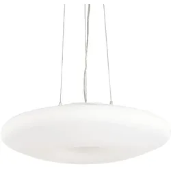 Ideal Lux Pendelleuchte GLORY SP5 D60, 5-flammig, Ø 60cm, E27, weiß IDEA-019741