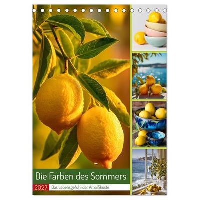 Die Farben des Sommers (Tischkalender 2027 DIN A5 hoch), CALVENDO Monatskalender