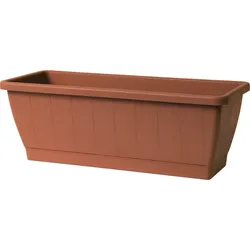 euro3plast Pflanzkasten GREENER Kezar 80 terrakotta