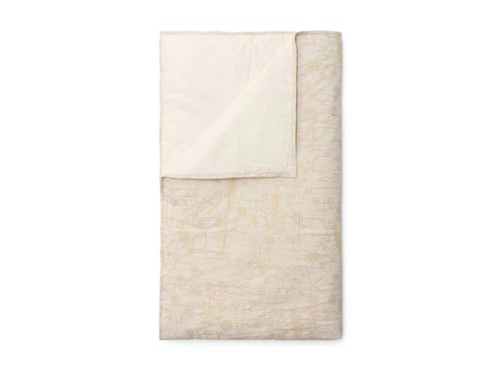 Tagesdecke ESSENZA Maribel , beige (oatmeal), B:220cm, Tagesdecken, Tagesdecke