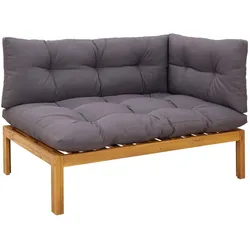 vidaXL, Gartenlounge, Gatenano (2x Eckelement)