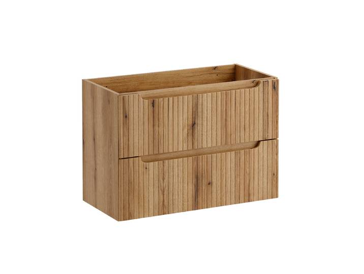 Meuble sous-vasque 80cm 2 tiroirs Riva Bois