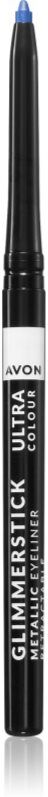 Avon Glimmerstick Metallic metallic pencil for the eye area shade Electric Blue 0.35 g