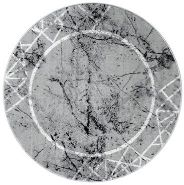 MDA Rugs Kimberly Collection Abstract Border Area Rug