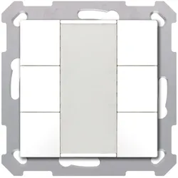 MDT technologies Taster 55 6-fach, Reinweiß BE-TA5506.G2