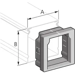 Pflitsch Kantenschutz PIK KS 40/40 TPE