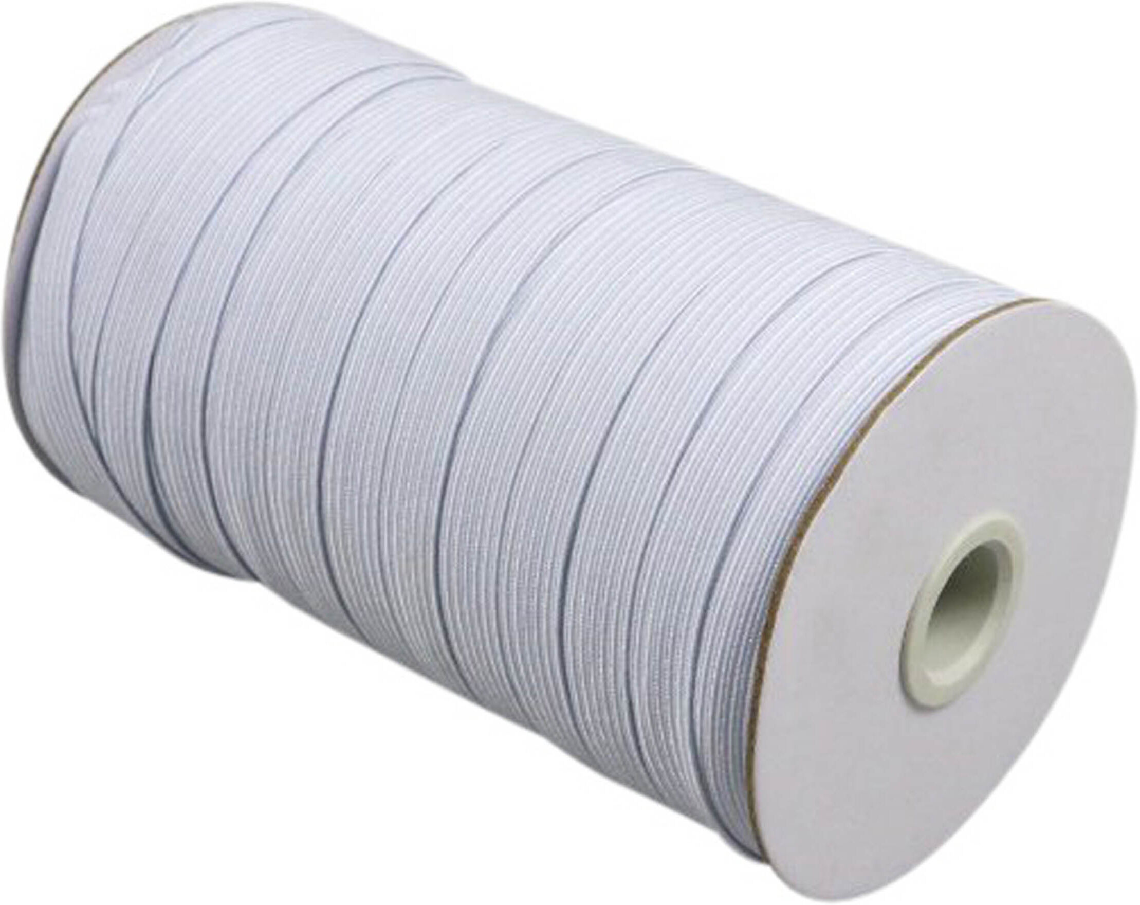 SPRINTIS 80 m Élastique plat 10 mm blanc, plastique, caoutchouc