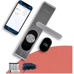 Loqed, Zutrittskontrolle, Touch Smart Lock (EU Zylinder) (Elektronische Zahlenkombination)