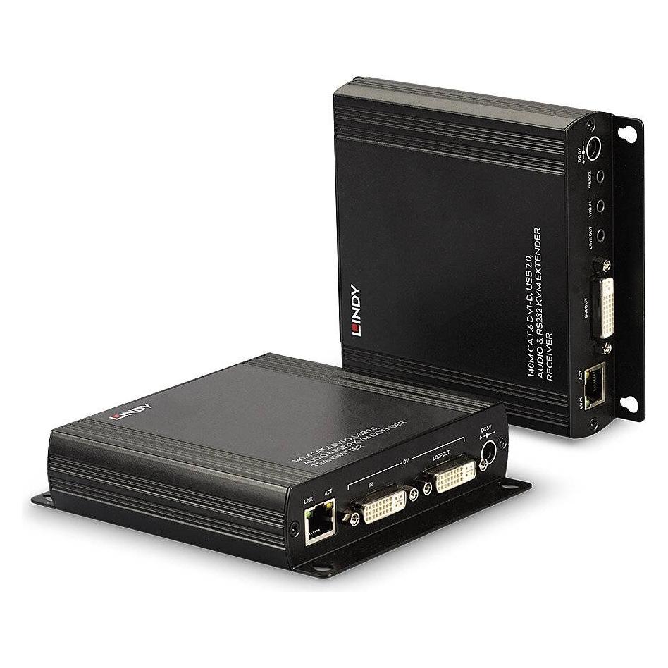 Lindy DVI-D, USB, Audio & RS232, KVM Extender (39245)