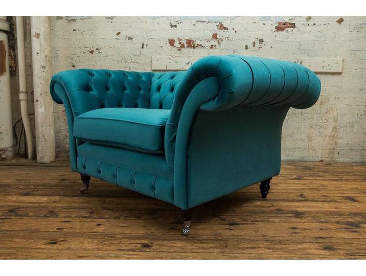 Xlmoebel Chesterfield-Sofa Elegantes Chesterfield Sofa in klassischem Design, Sofa, Hergestellt in Europa