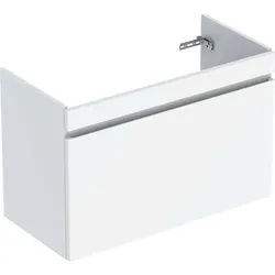 Geberit Renova Plan Unterschrank für den Waschtisch, mit einer Schublade und einer Innenschublade, 68,2x60,6x44,6cm, 501.908.01.1, Farbe: weiß / lackiert hochglänzend