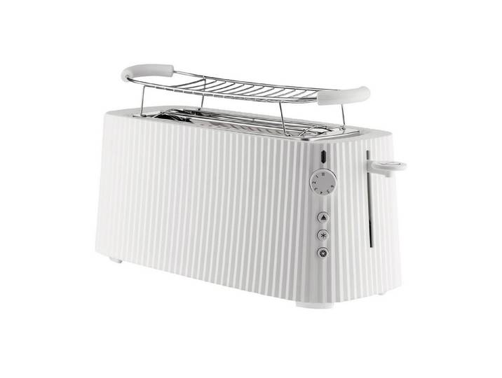 Alessi Toaster Alessi Plissé Langer Doppelfach-Toaster, 1700 W