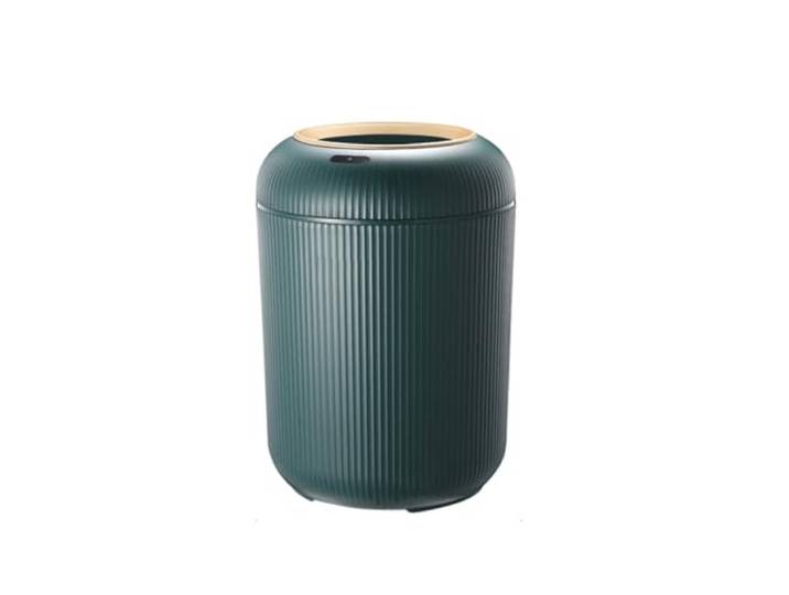 SWDRFYH Smart Trash Can Automatischer Sensor Mülleimer mit Deckel Mülleimer Badezimmer Abfalleimer Smart Home (D)