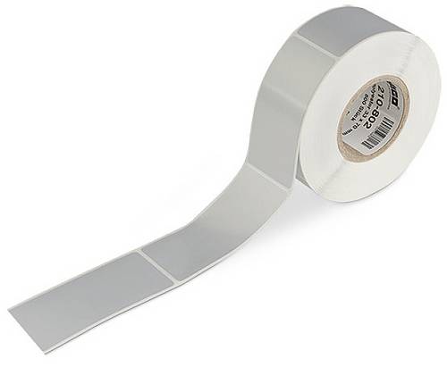 WAGO 210-812 210-812 Etiketten für Thermotransferdrucker Beschriftungsfläche: 50 x 25mm Silber Anzahl Markierer: 500 500St.