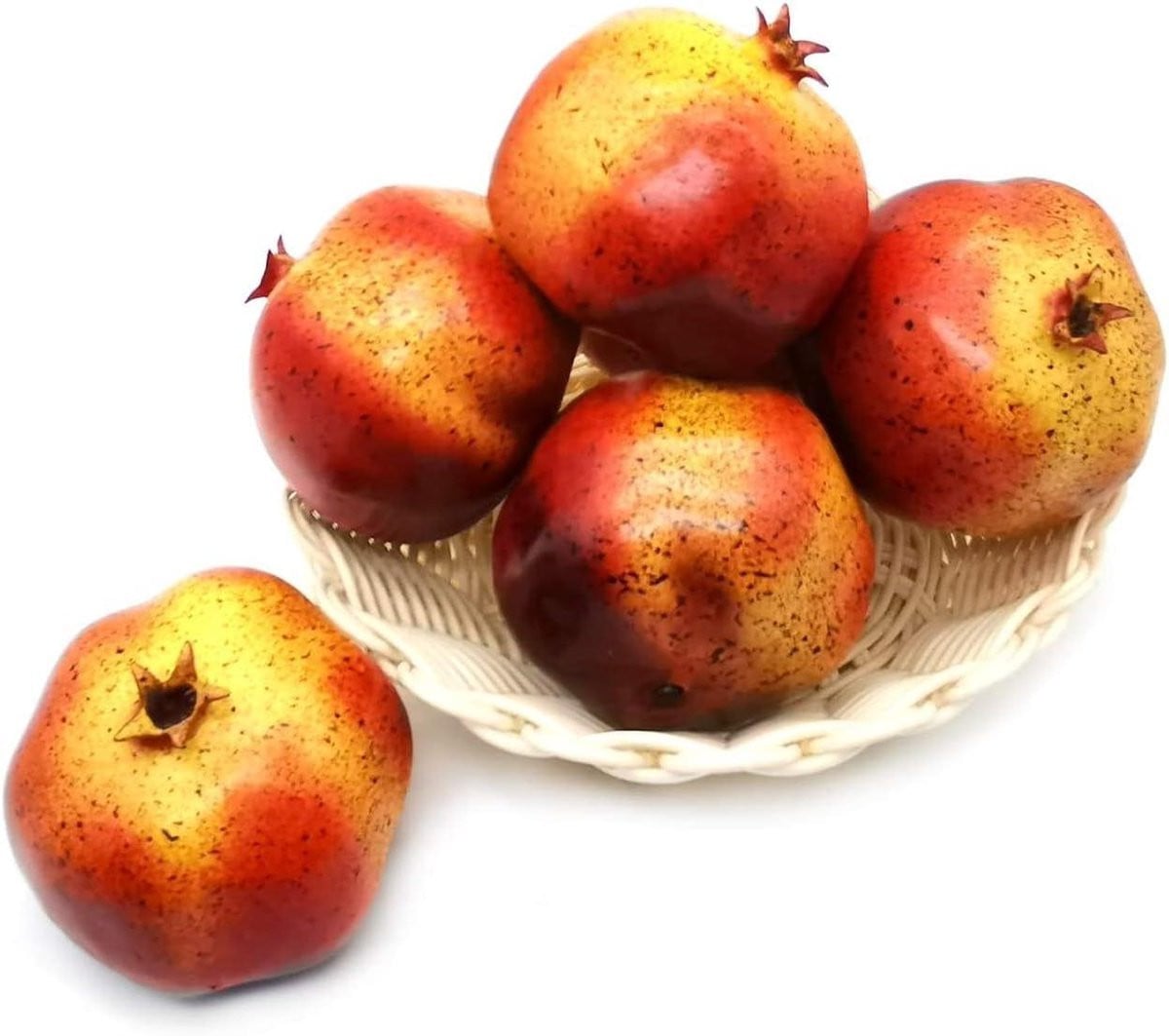 Nep Fruit Decoratie - Realistisch Uiterlijk - 6 Stuks - Rood