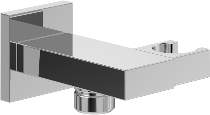 Villeroy und Boch Villeroy & Boch Universal Showers Handbrausehalter TVC00046300061 eckig, Wandmontage, chrom