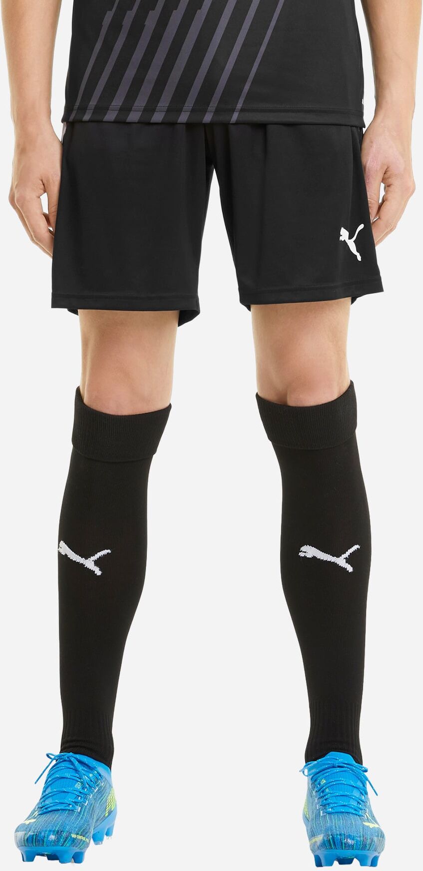 Puma Liga Training M - Pantaloncini Calcio - Uomo - Nero nd_3XL