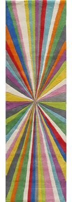 Momeni Delhi Hand Tufted Wool Contemporary Striped Area Rug