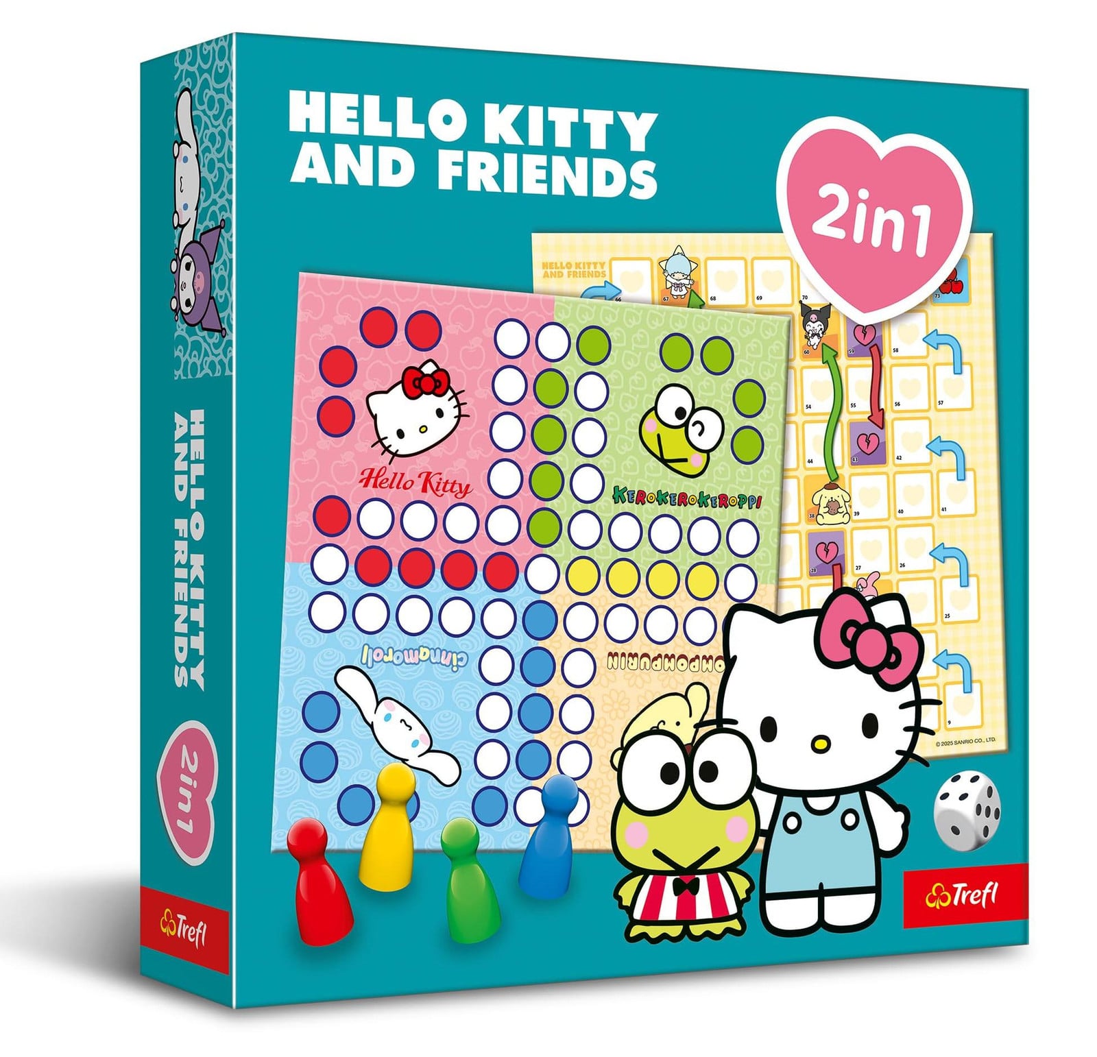 Trefl Hello Kitty 2-in-1 Gra Puzzel