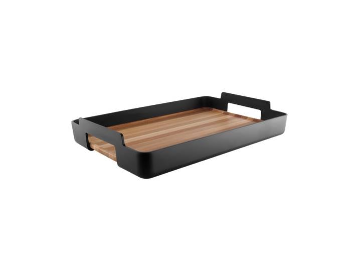 Eva Trio - Plateau NORDIC KITCHEN - Noir - Bambou certifié FSC - Designer The Tools