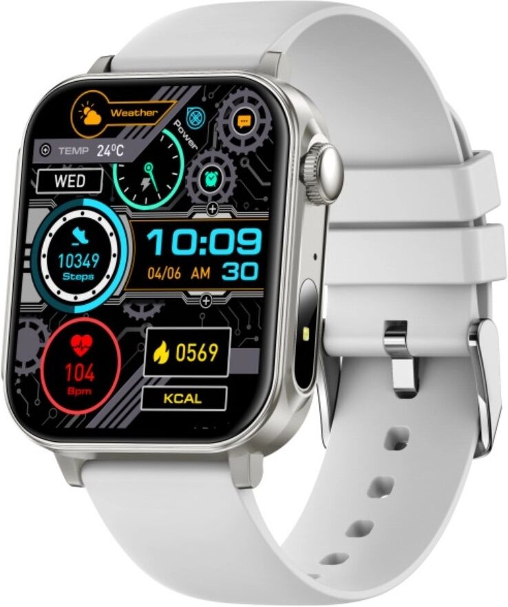 INF T99 Smartwatch – 1.83 inch Bluetooth 5.0 mit Bluetooth-Anrufen, IP67, Type-C-Laden, 280mAh, kompatibel mit Da Fit