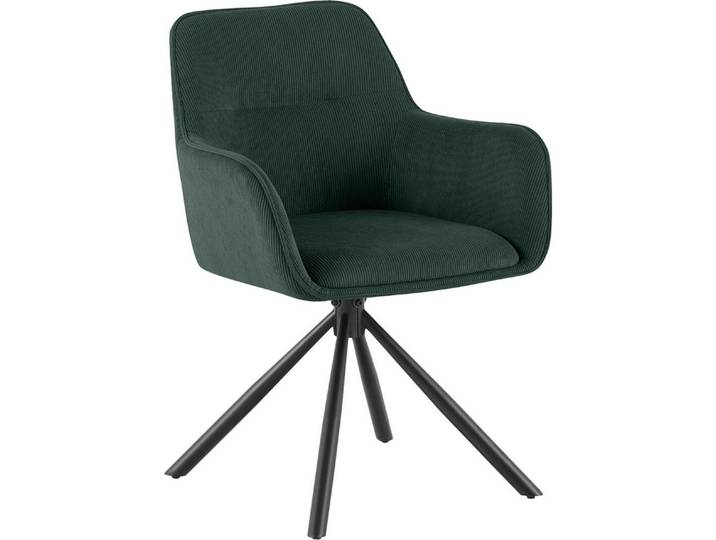 furnicato Stuhl Esszimmerstuhl Tipton 84x58x59 cm grün (1 St)